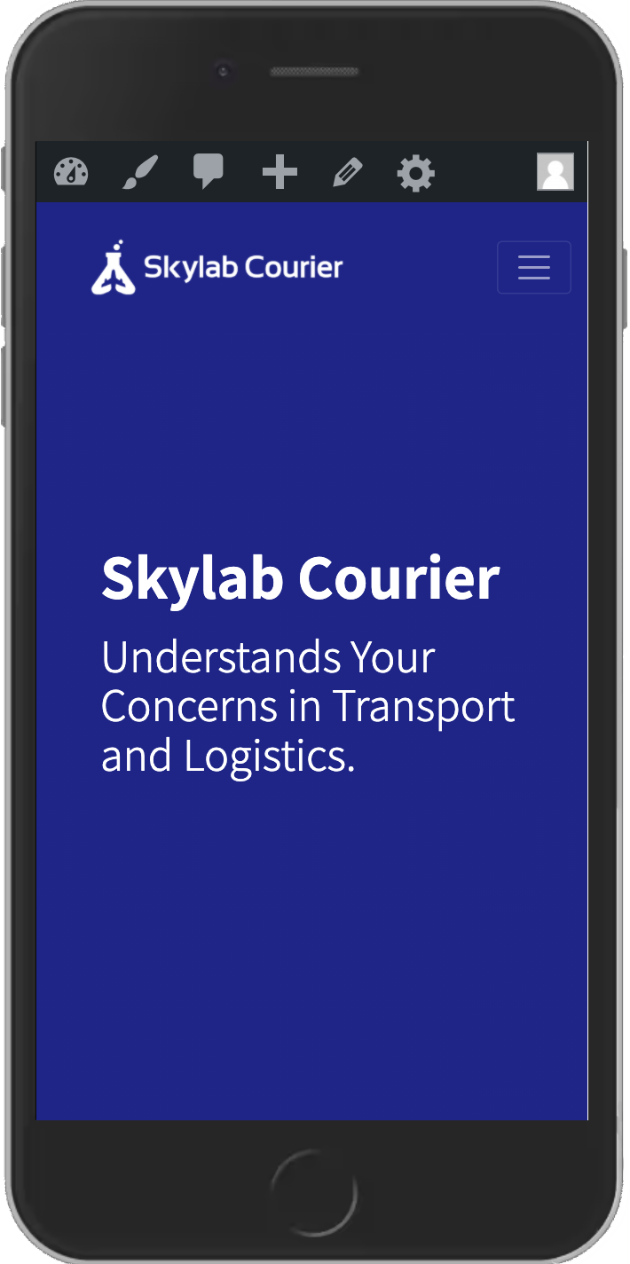 skylab courier 모바일